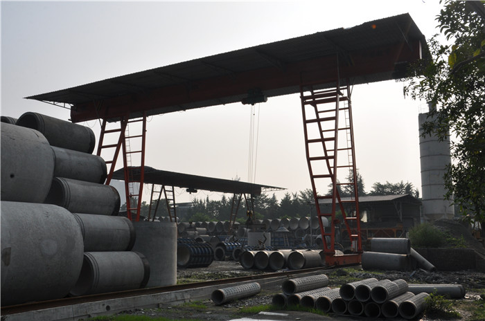 成都鋼筋水泥管基地展示